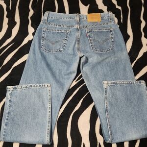 Levi's Light Blue Straight Jeans